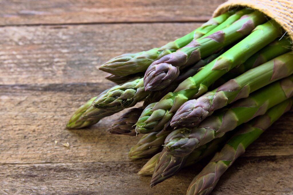 asperges, asparagus, plat, assiette, bol, bowl, green, asperge